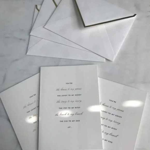 Kate Spade Wedding Bridesmaid Cards - Picture 2 of 5